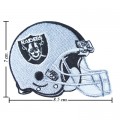 Oakland Raiders Helmet Style-1 Embroidered Iron On/Sew On Patch