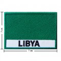 Libya Nation Flag Style-2 Embroidered Sew On Patch