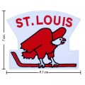 St Louis Eagles The Past Style-1 Embroidered Sew On Patch
