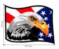 American Flag Style-11 Embroidered Sew On Patch