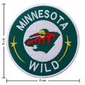 Minnesota Wild Style-2 Embroidered Sew On Patch