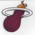 Miami Heat Style-4 Embroidered Sew On Patch