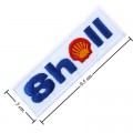 Shell Oil Style-6 Embroidered Sew On Patch