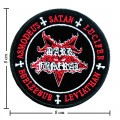 Dark Funeral Music Band Style-2 Embroidered Sew On Patch