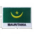 Mauritania Nation Flag Style-2 Embroidered Sew On Patch