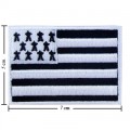 Breizh Nation Flag Style-1 Embroidered Sew On Patch