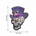 Skull Style-1 Embroidered Sew On Patch