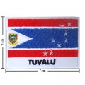 Tuvalu Nation Flag Style-2 Embroidered Sew On Patch