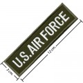 US Air Force Army Embroidered Sew On Patch