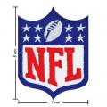 National Football Leagues NFL Style-3 Embroidered Iron On/Sew On Patch