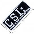 CSI The Series Style-1 Embroidered Sew On Patch