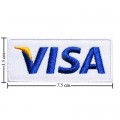 Visa Credit Cards Style-1 Embroidered Sew On Patch