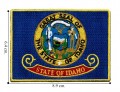 Idaho State Flag Embroidered Sew On Patch