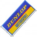 Dunlop Tires Style-4 Embroidered Sew On Patch