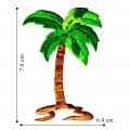 Palm Tree Style-3 Embroidered Sew On Patch