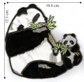 Panda Bear Style-1 Embroidered Sew On Patch