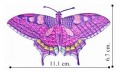 Butterfly Style-12 Embroidered Sew On Patch