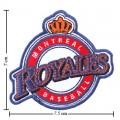 Montreal Royales Style-1 Embroidered Iron On/Sew On Patch