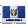 Guatemala Nation Flag Style-2 Embroidered Sew On Patch