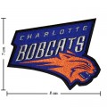 Charlotte Bobcats Style-1 Embroidered Sew On Patch