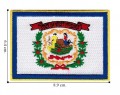 West Virginia State Flag Embroidered Sew On Patch