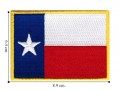 Texas State Flag Style-2 Embroidered Sew On Patch