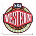 NBA Western Conference Style-1 Embroidered Sew On Patch