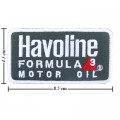 Havoline Racing Oil Style-2 Embroidered Sew On Patch