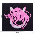 Roman Zodiac Taurus Embroidered Sew On Patch