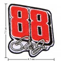 Dale Earnhardt Jr Style-1 Embroidered Sew On Patch