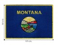 Montana State Flag Embroidered Sew On Patch