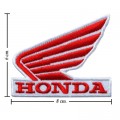 Honda Racing Style-2 Embroidered Sew On Patch