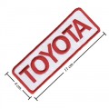 Toyota Motors Style-3 Embroidered Sew On Patch
