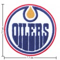 Edmonton Oilers Style-1 Embroidered Sew On Patch