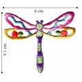 Dragonfly Style-2 Embroidered Sew On Patch