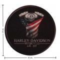 Harley Davidson Justice Patch Embroidered Sew On Patch