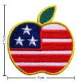 Apple New York Style-1 Embroidered Sew On Patch