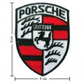 Porsche Style-1 Embroidered Sew On Patch