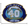 San Diego Chargers Style-3 Embroidered Iron On/Sew On Patch