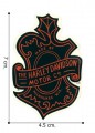 Harley Davidson Motor Embroidered Sew On Patch