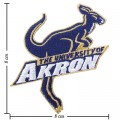 Akron Zips Style-1 Embroidered Iron On/Sew On Patch