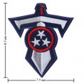 Tennessee Titans Style-2 Embroidered Iron On/Sew On Patch