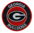 Georgia Bulldogs Style-7 Embroidered Iron On/Sew On Patch