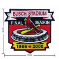 St Louis Cardinals Busch Stadium Embroidered Iron On/Sew On Patch