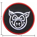 PIG Wheels Skateboard Style-1 Embroidered Sew On Patch