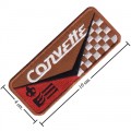 Chevrolet Corvette Style-1 Embroidered Sew On Patch