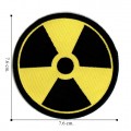 Nuclear Radiation Style-2 Embroidered Sew On Patch