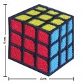 Rubic Rubix Rubik's Rubics Style-2 Embroidered Sew On Patch