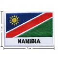 Namibia Nation Flag Style-2 Embroidered Sew On Patch