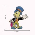 Jiminy Cricket Embroidered Sew On Patch